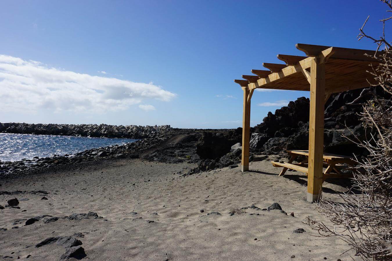 El Hierro. Playa Arenas Blancas