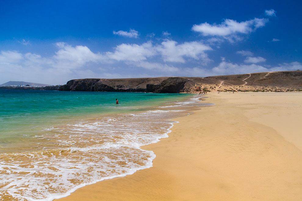 Lanzarote. Playa Papagayo