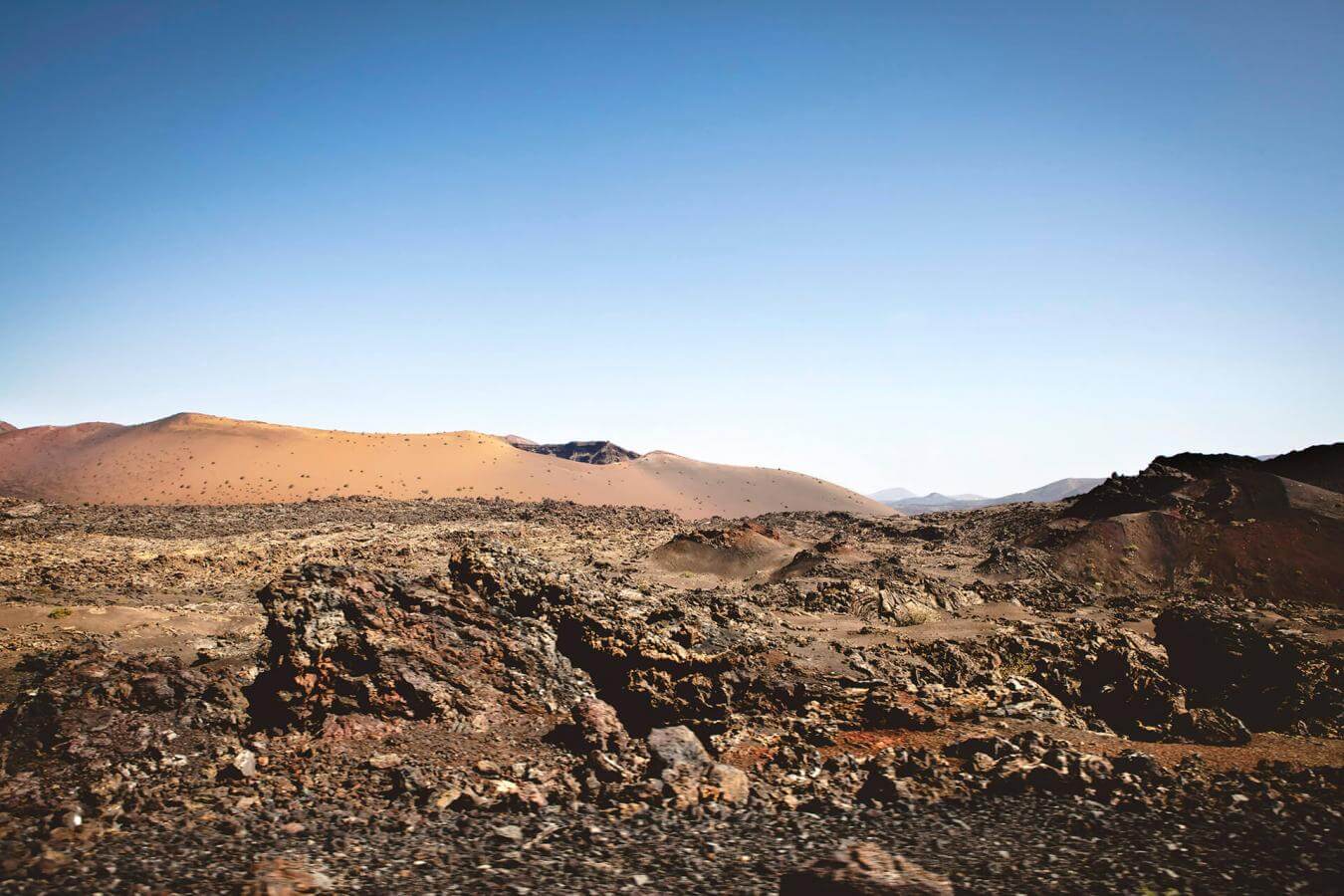 Parque Nacional de Timanfaya, en Lanzarote